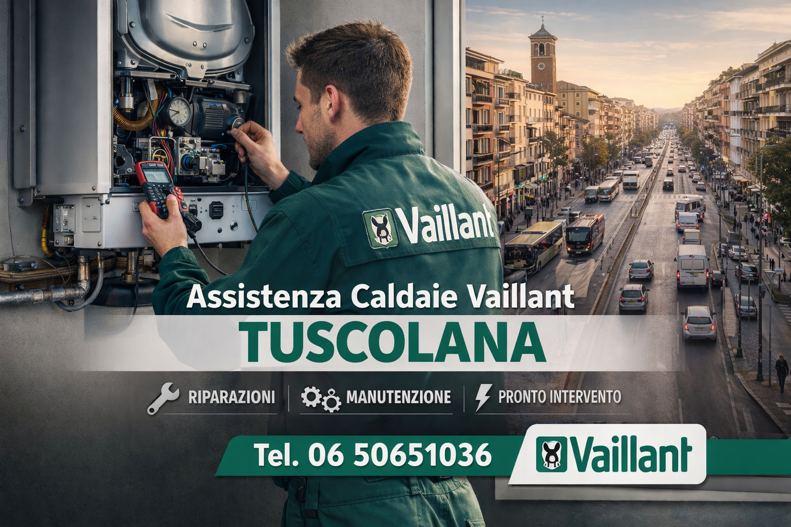 assistenza caldaie vaillant tuscolana