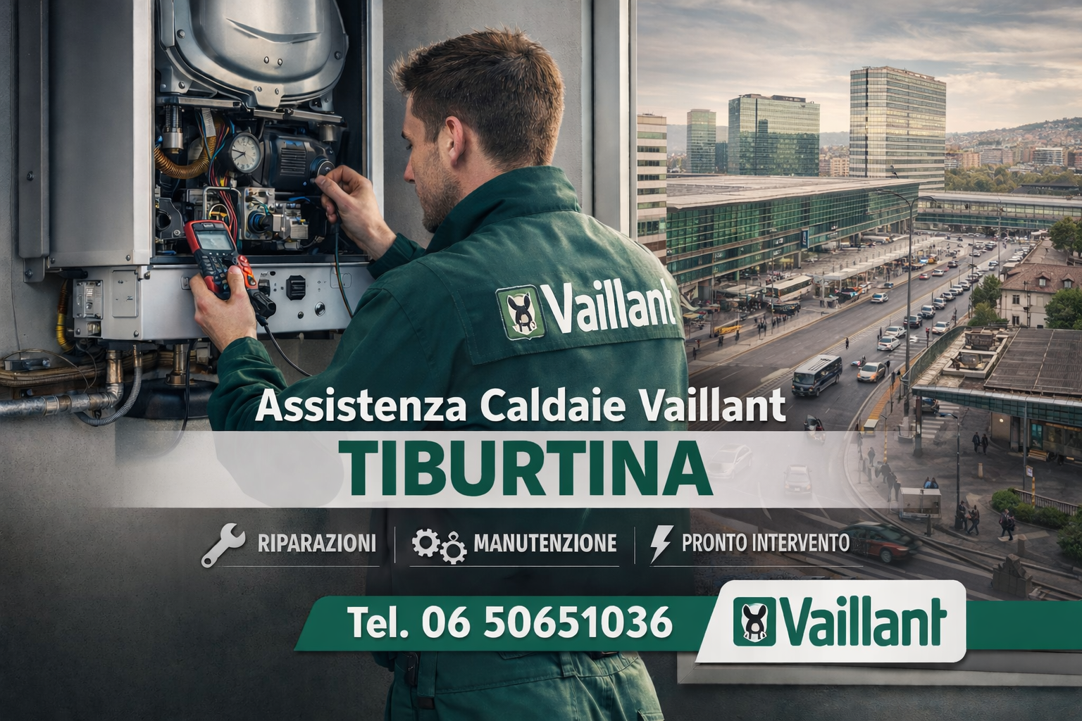 assistenza caldaie vaillant tiburtina