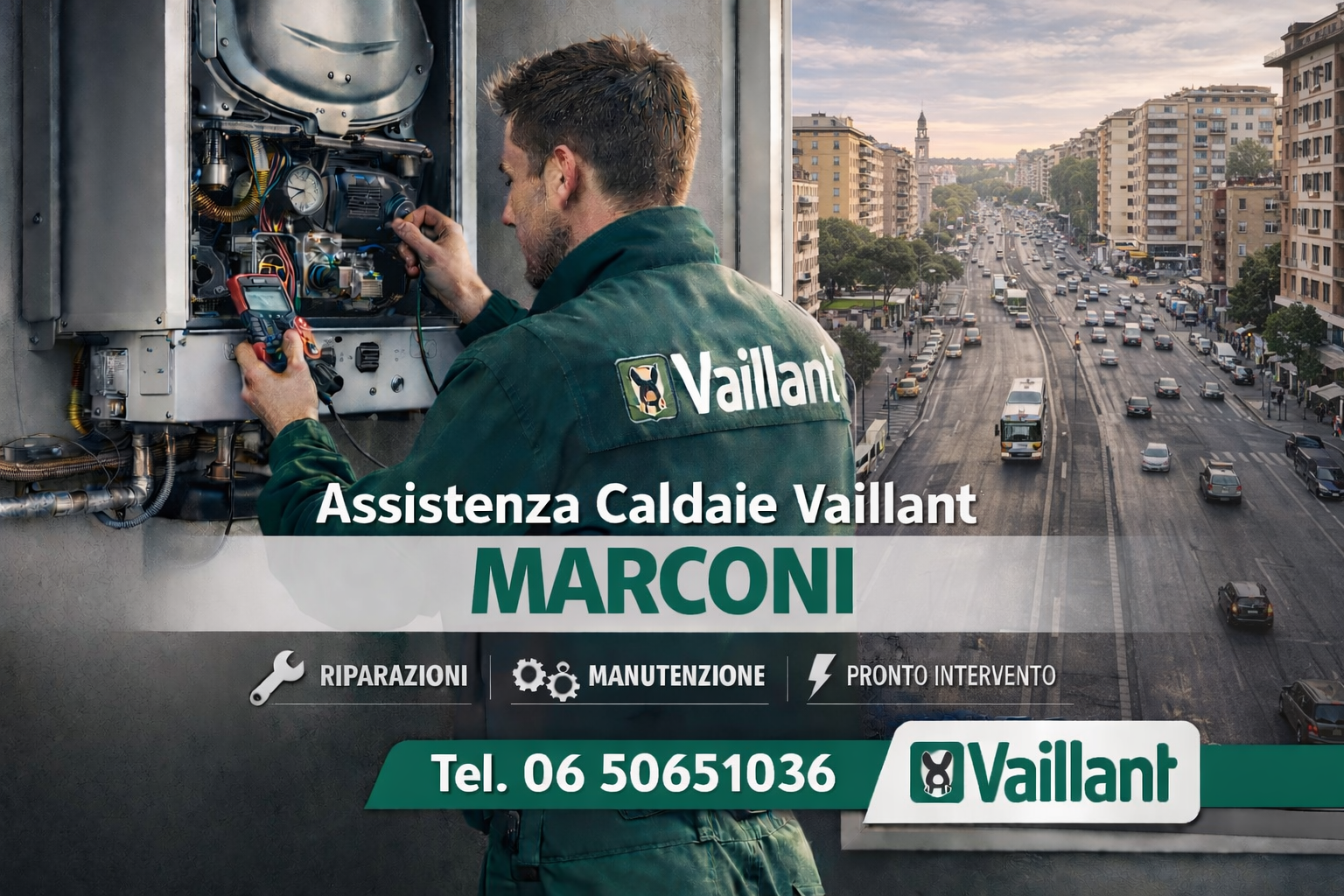 assistenza caldaie vaillant marconi