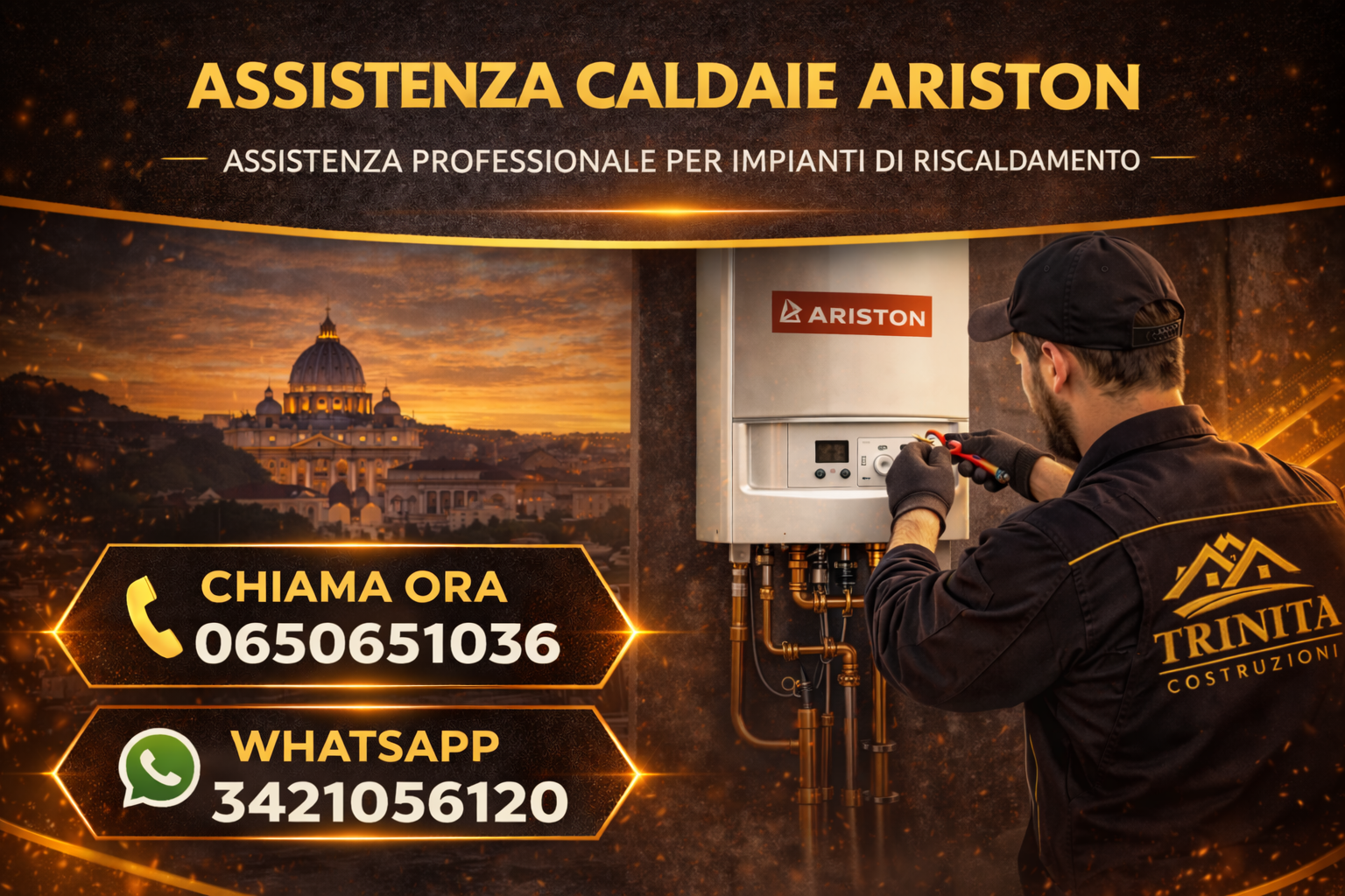Assistenza Caldaie Ariston Testaccio