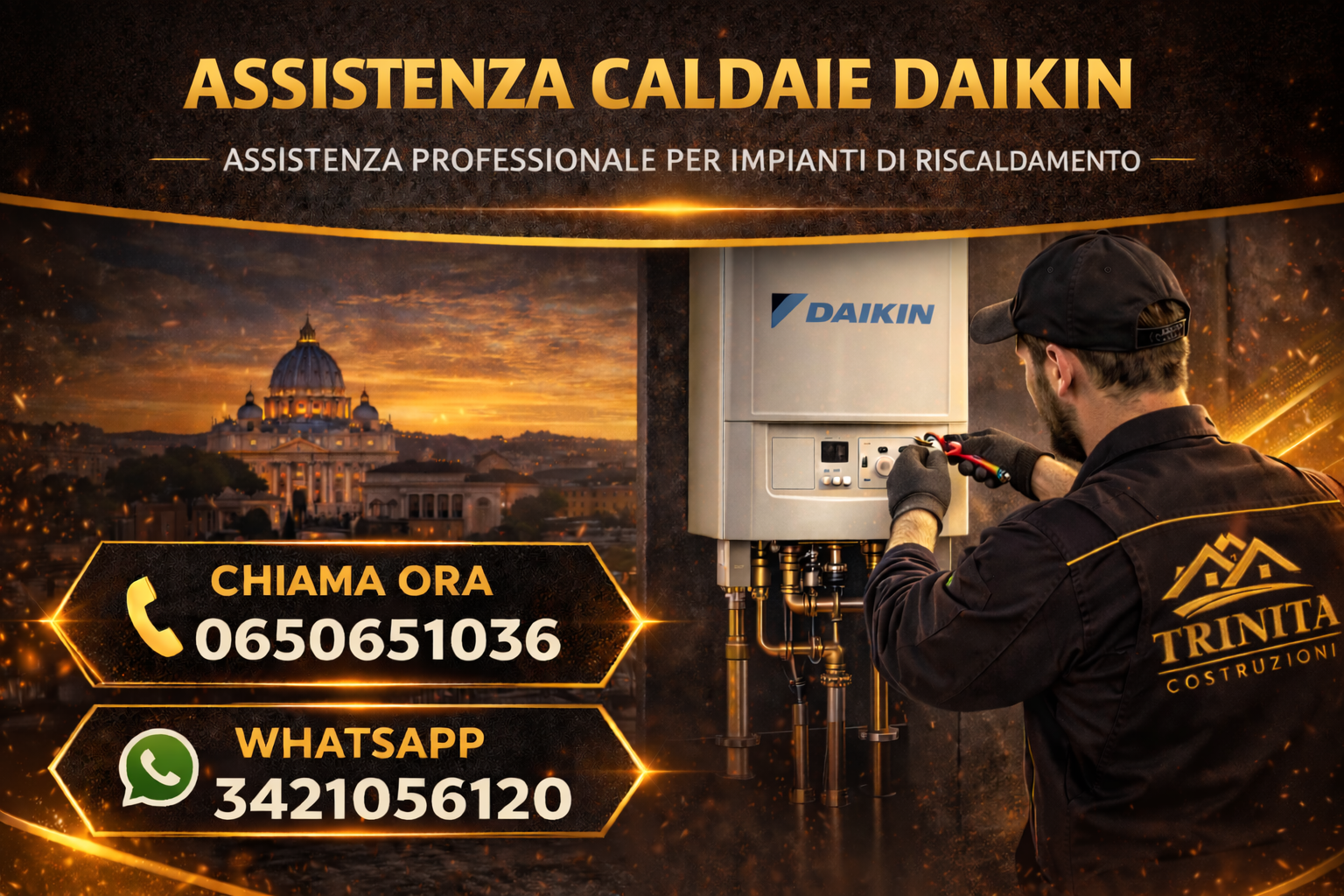 Assistenza Caldaie Daikin Camilluccia