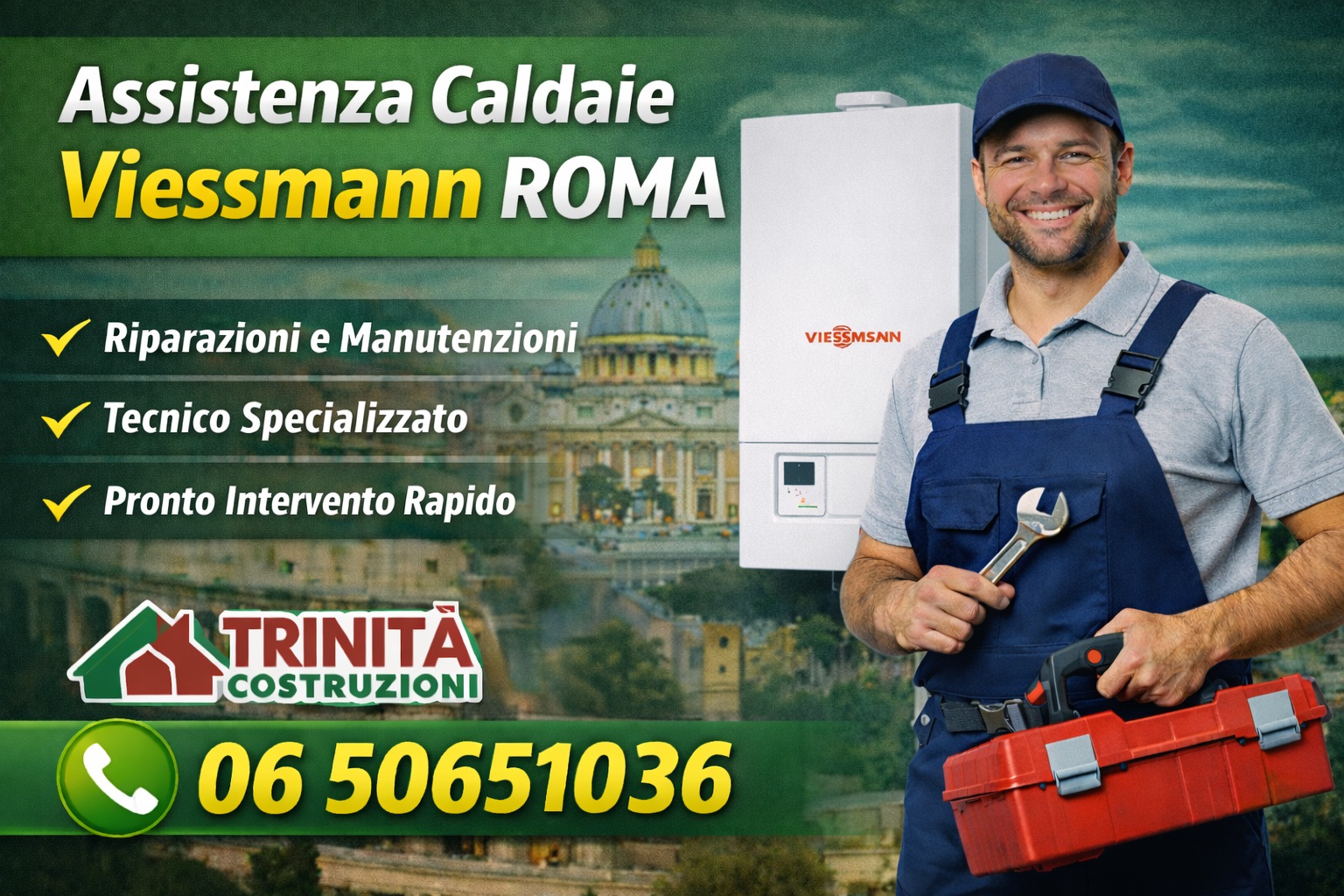 assistenza caldaie viessmann roma
